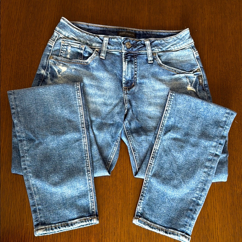 Silver Jeans Blue Boyfriend Denim